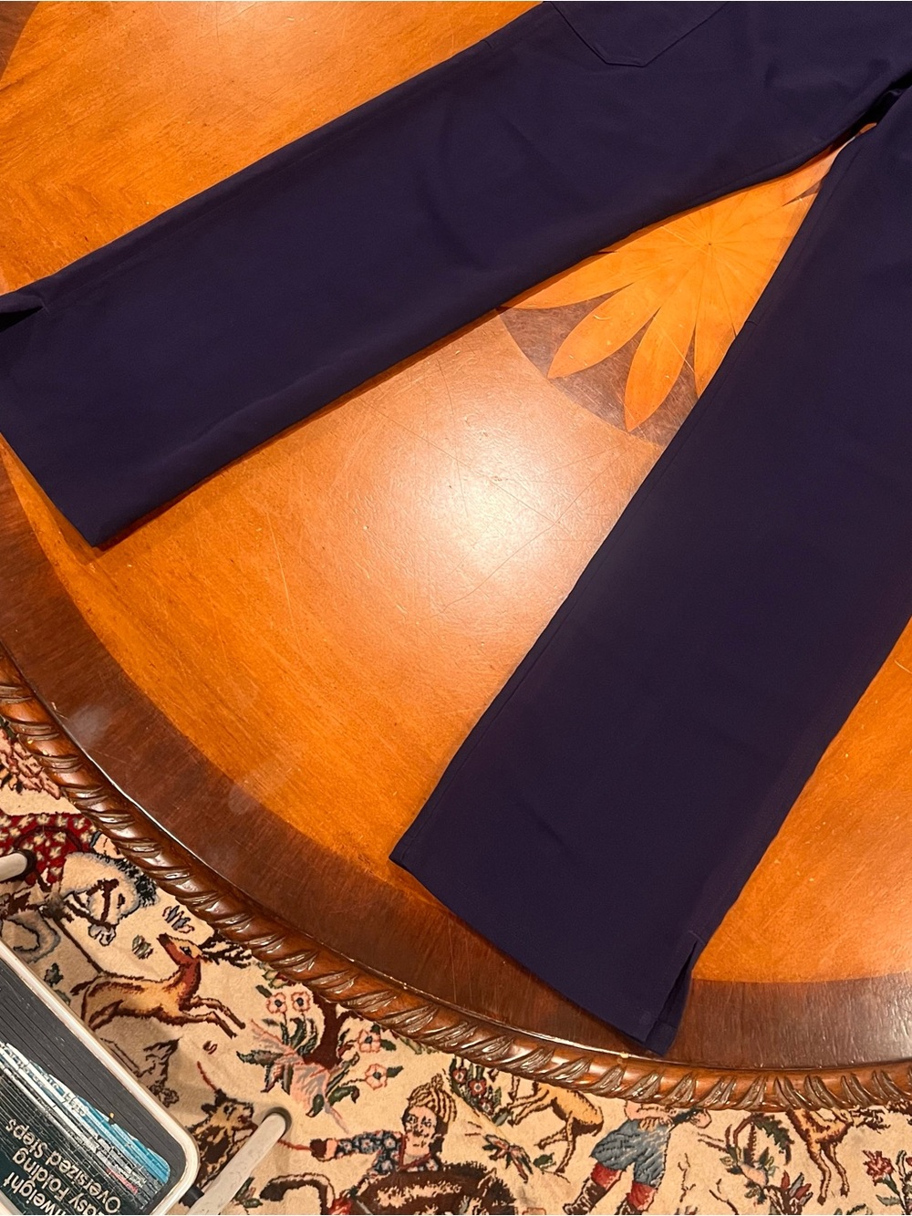 FIGS Women’s Kade Straight-Leg Scrub Pant Navy Blue ST Small Tall - Picture 7 of 16